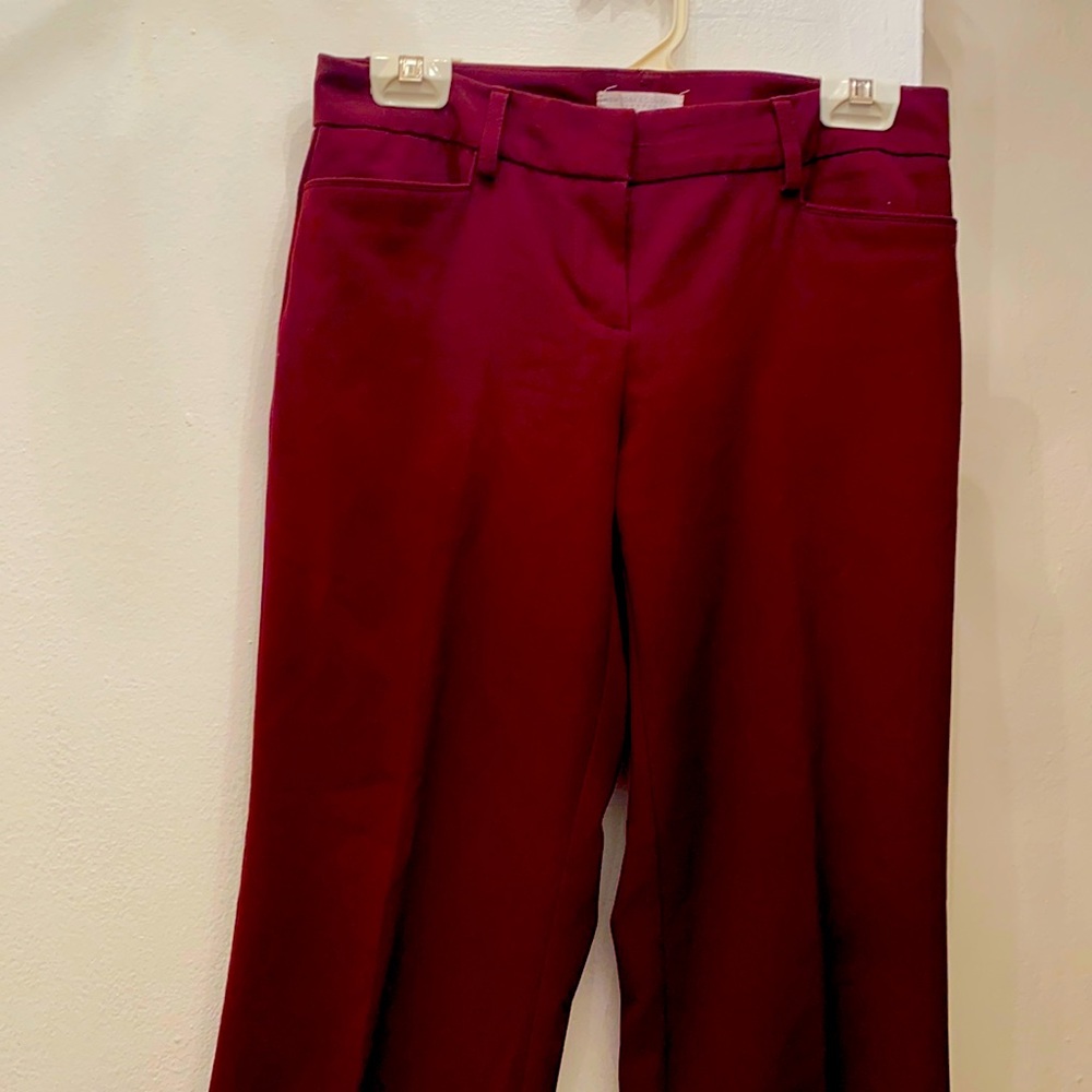 NY & Co. Burgundy pants